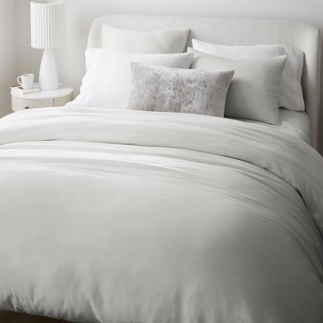 Silky TENCEL Duvet, King/Cal. King, Frost Gray