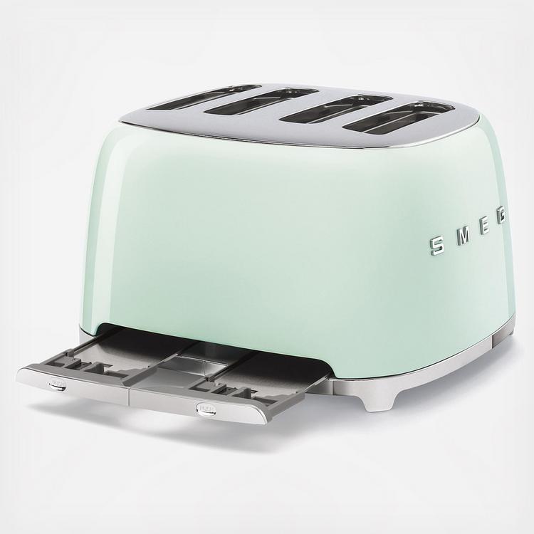 smeg トースター 2-Slice Toaster - Retro-Style Navy Blue – SMEG USA