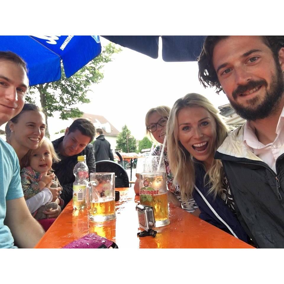 The summer Josh met the rest of my family in Germany