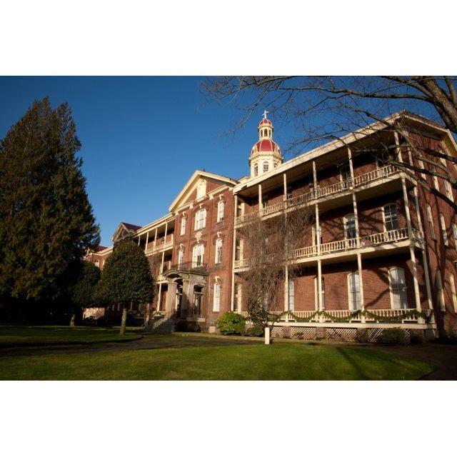 Exterior of the Providence Academy Ballroom and Chapel.
