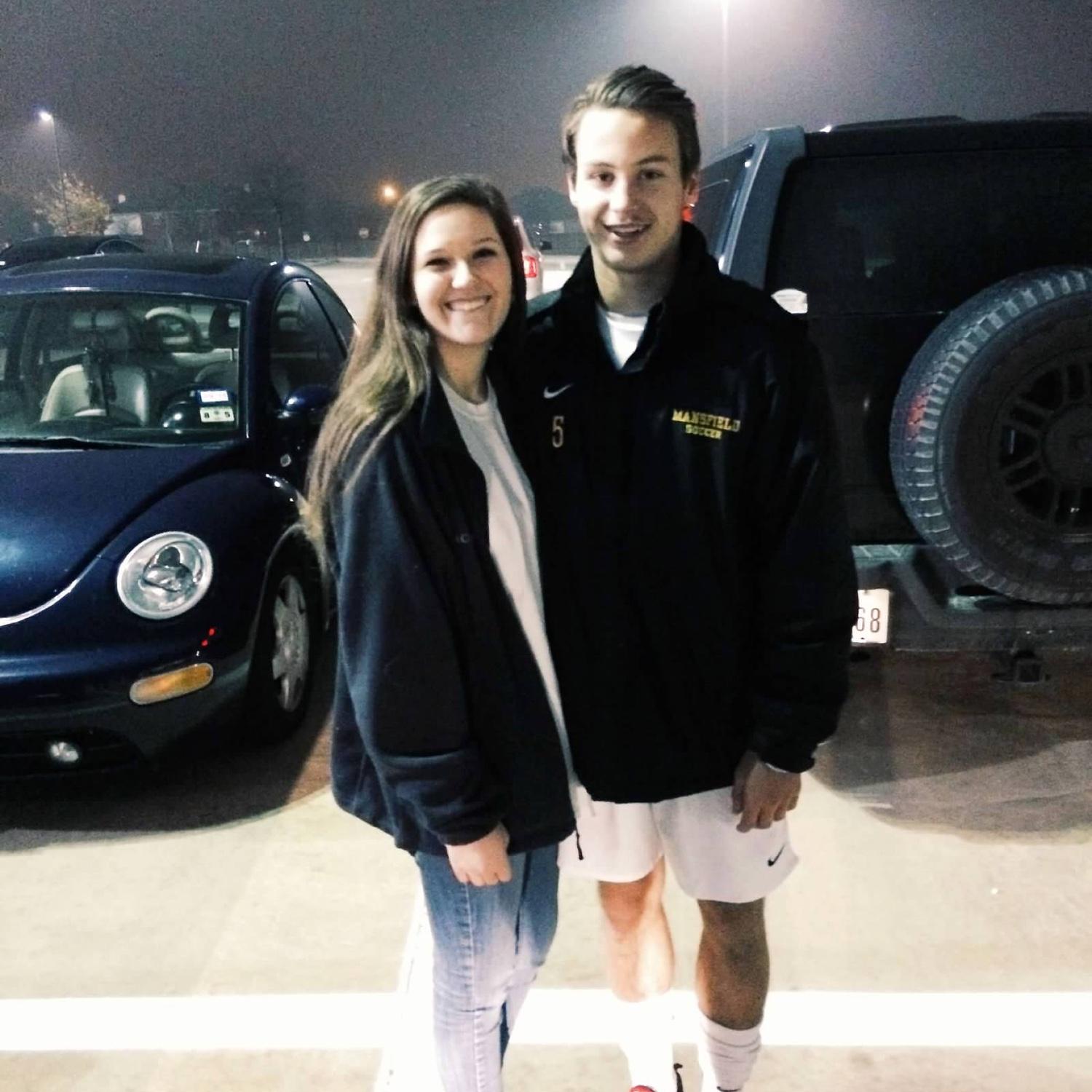 After Kody's soccer game on Senior Night