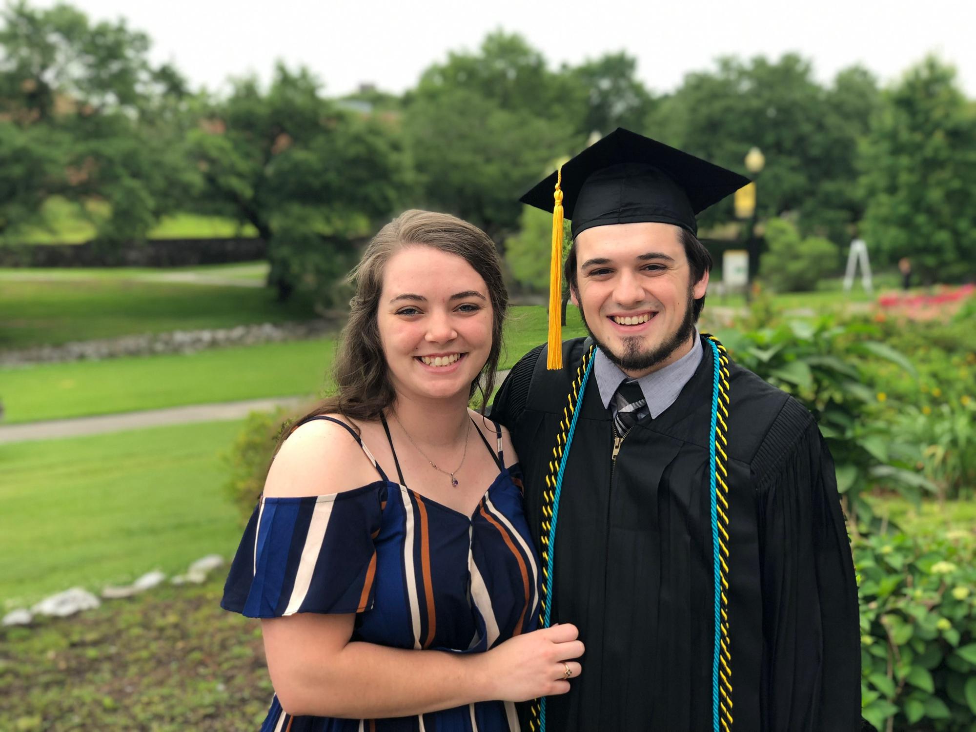 We’ve been through both college graduations together, 2019 and 2020.
