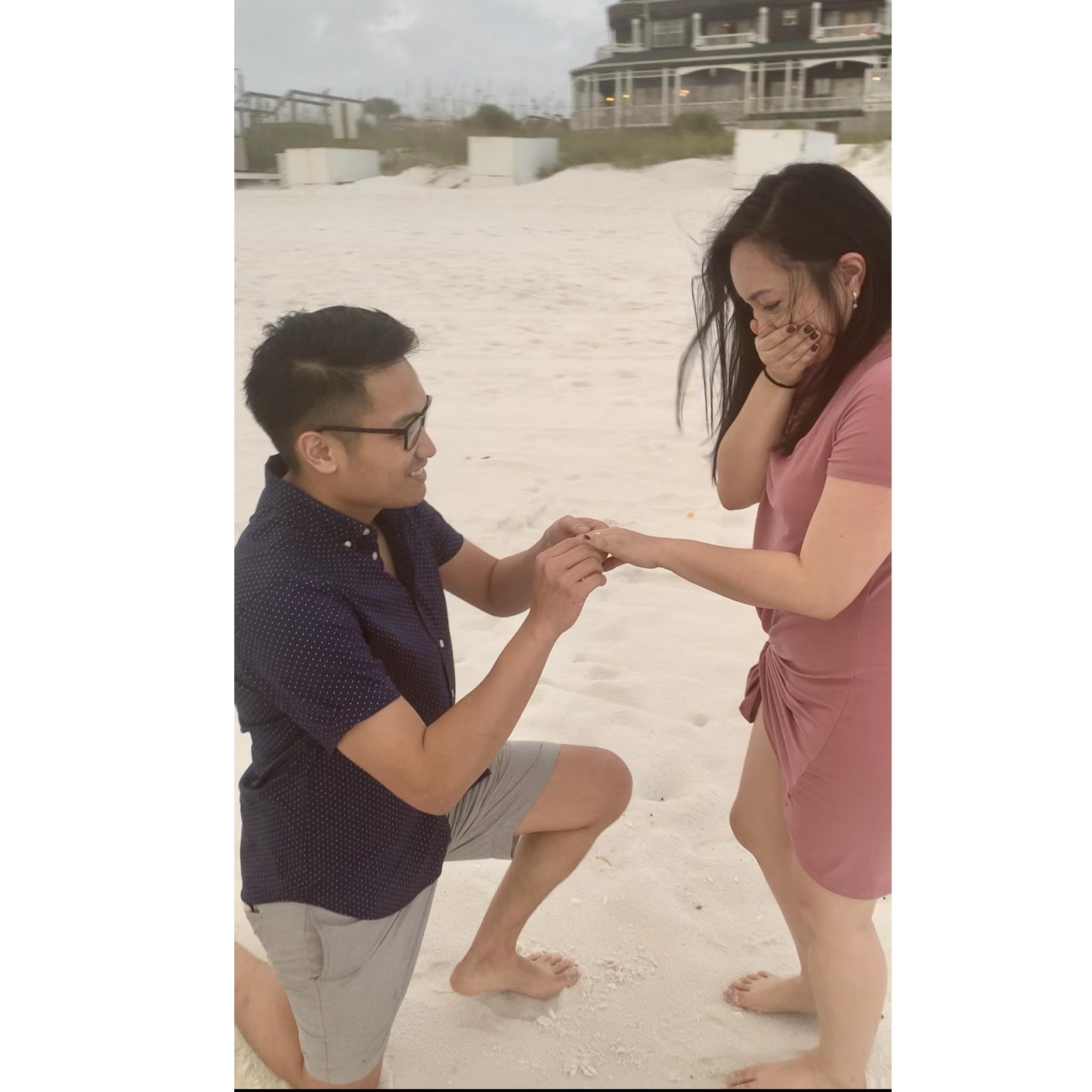 Then fast forward to getting engaged a year on October 30, 2019!!