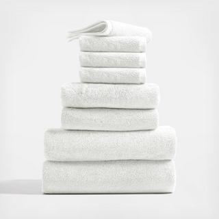 Organic Turkish Cotton 8-Piece Towel Set