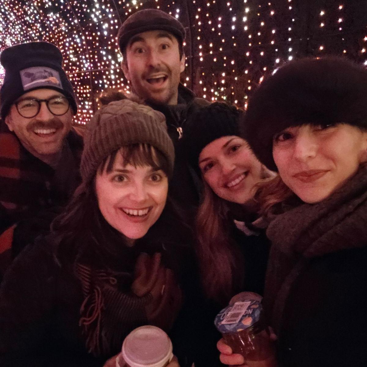 Seeing the beautiful Holiday lights at Denver Botanic Gardens - a tradition! (2023)