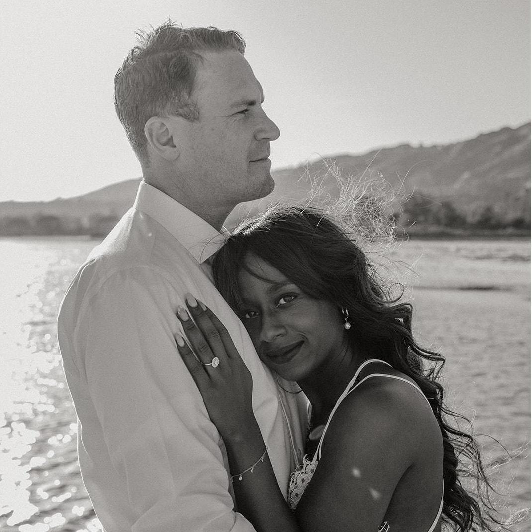 From our engagement session (photo by Christy Kendall Photography)