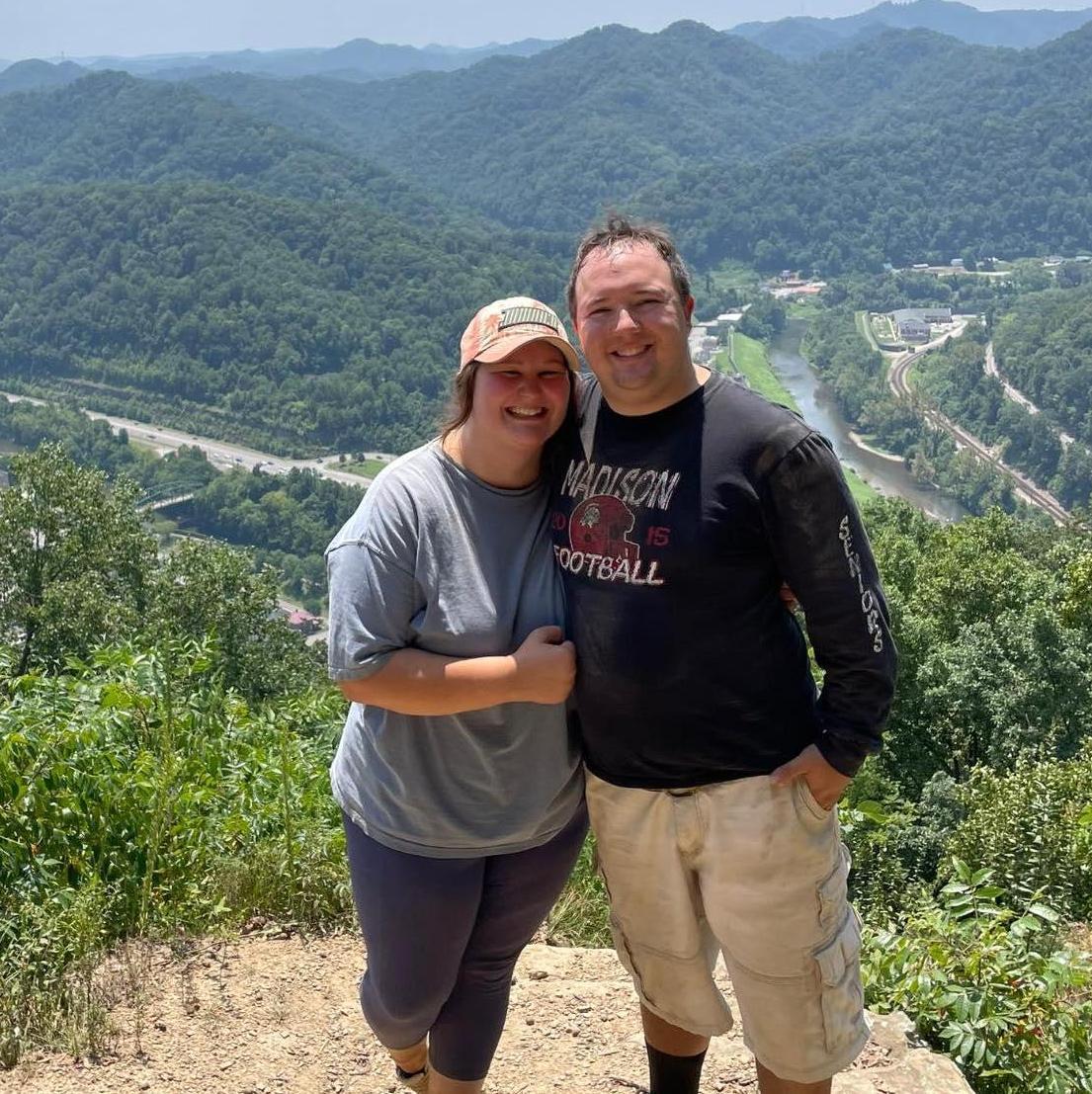 Holly got a taste of Razor Riding through the hills of West Virginia with Brandon's family.