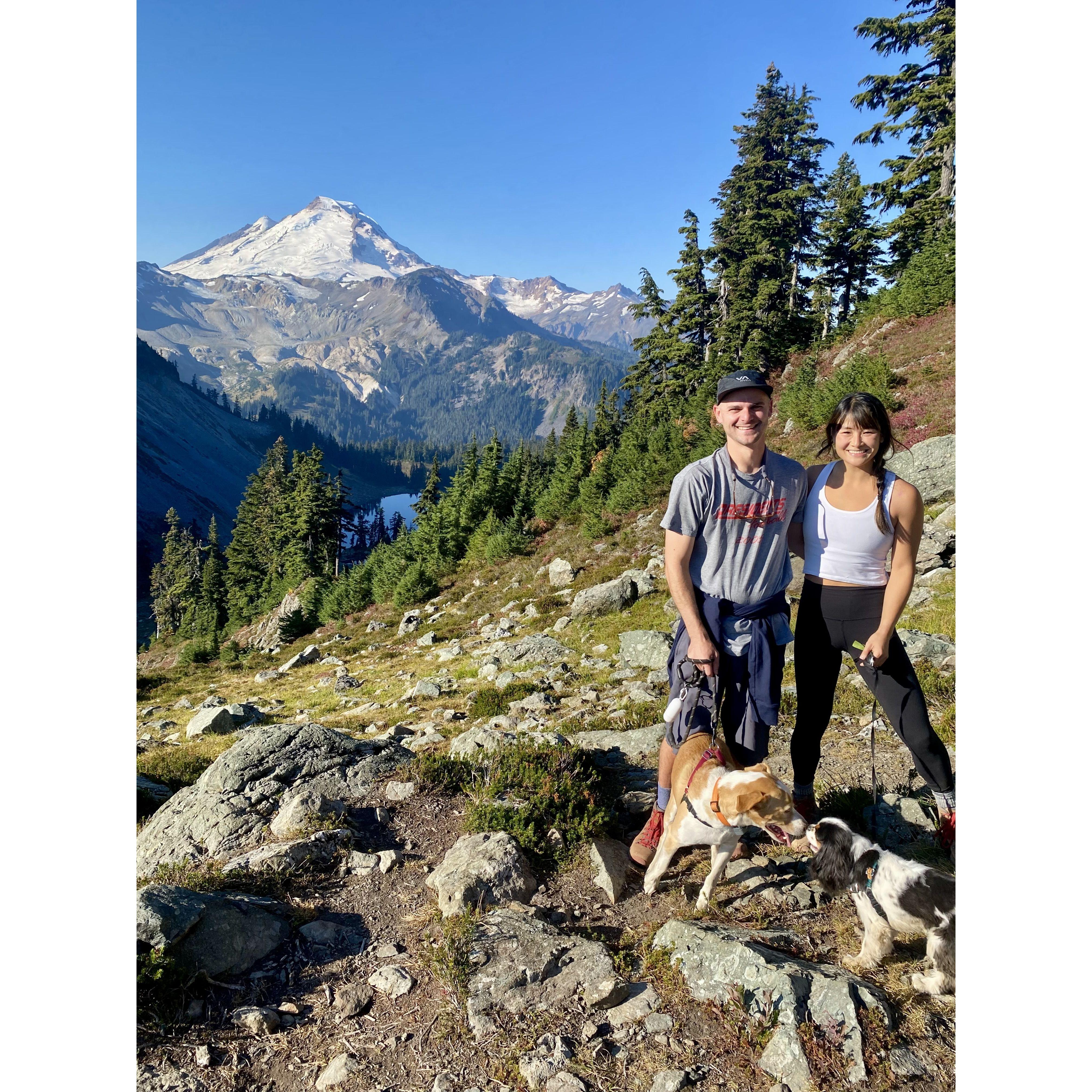Backpacking trip with the doggies to North Cascades