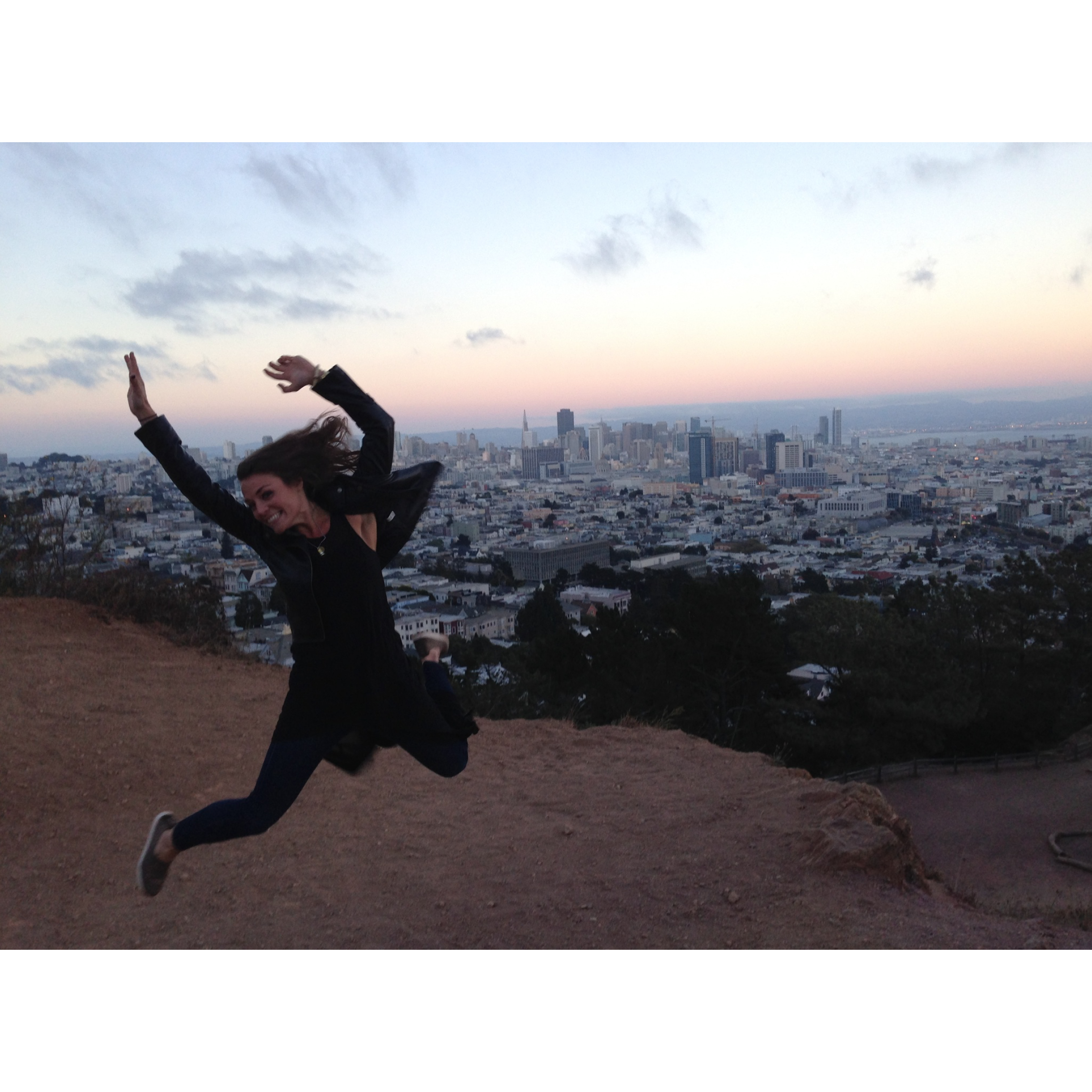 Four years after this picture (2014), this spot is now around the corner from us and a regularly hike that we do with Dallas!