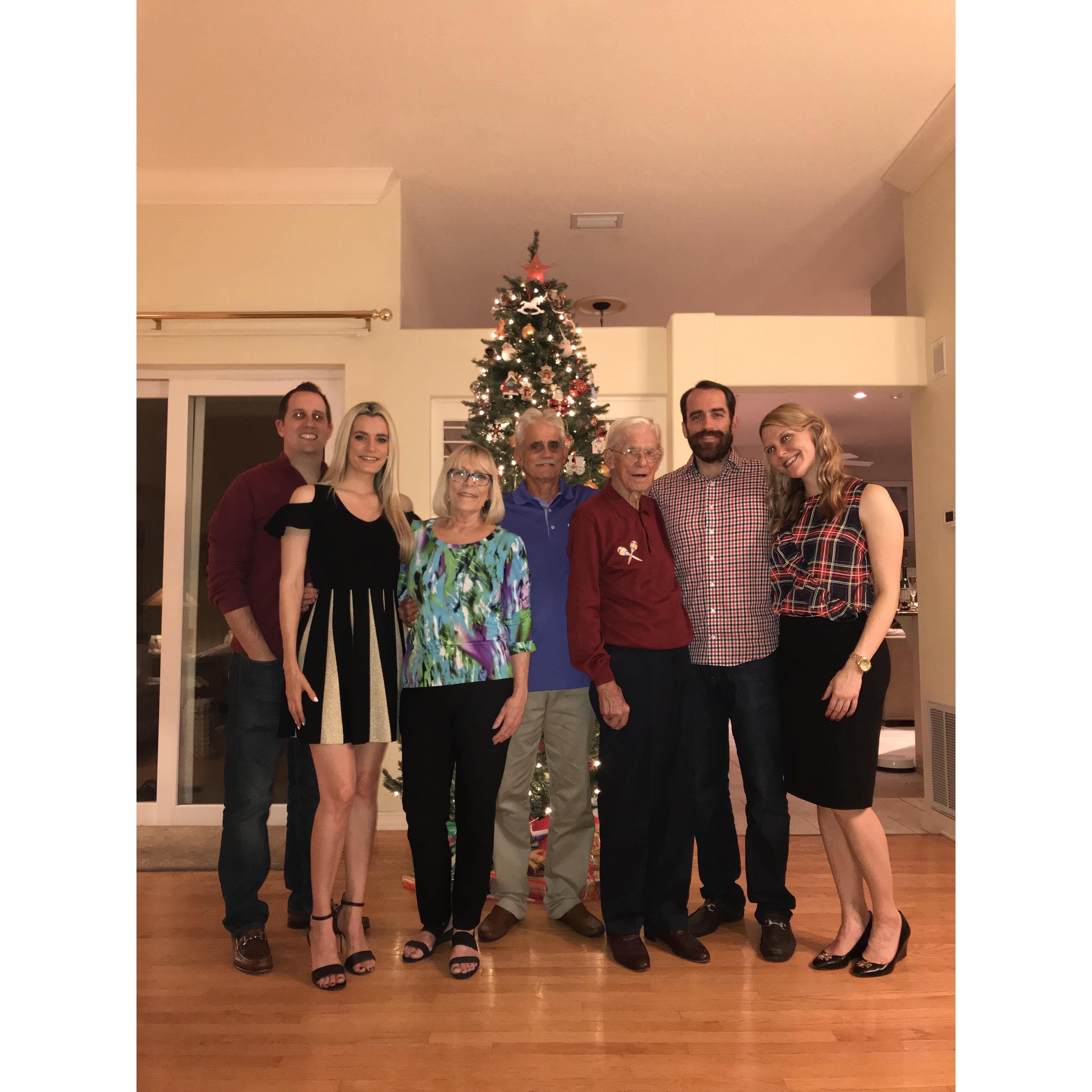 Christmas with the McGee/Meehan side of Team Lehman-McGee :)