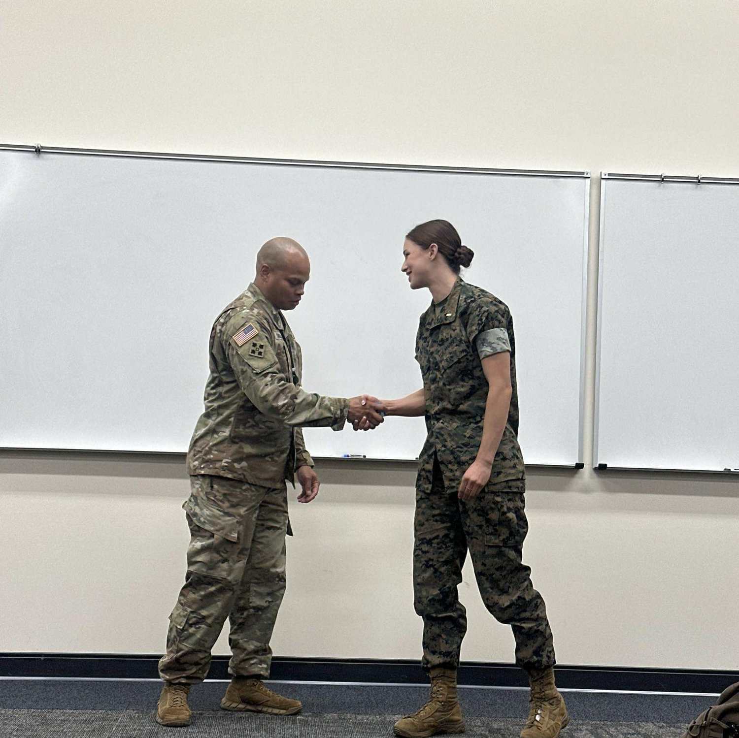 Annie becomes a COMMSTRAT Officer