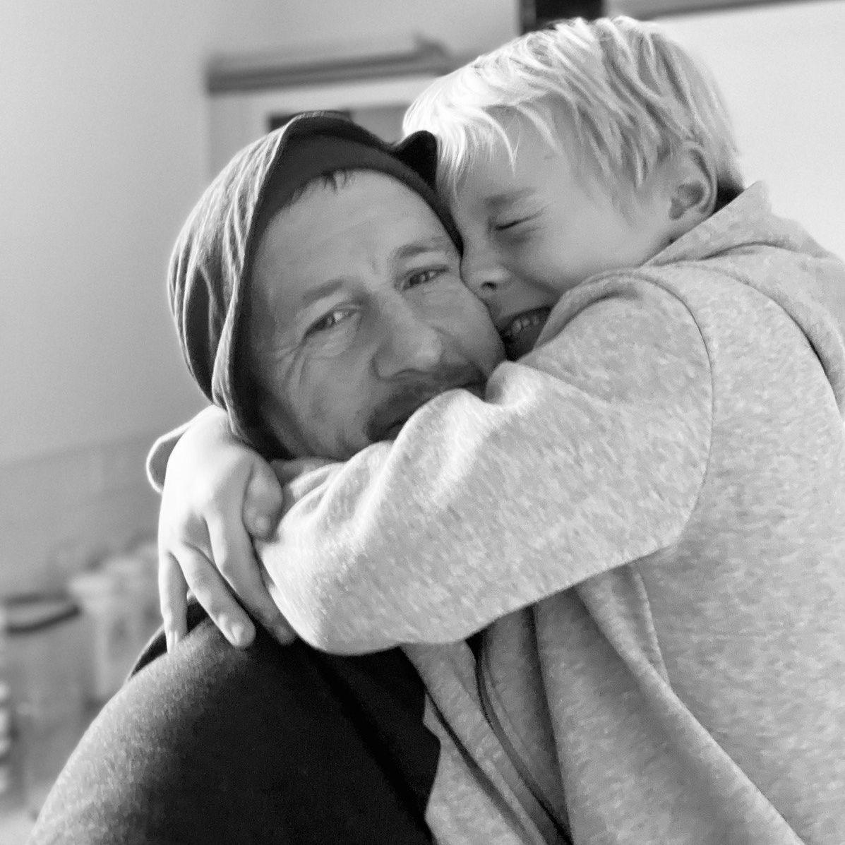 Clint and grandson, Frank