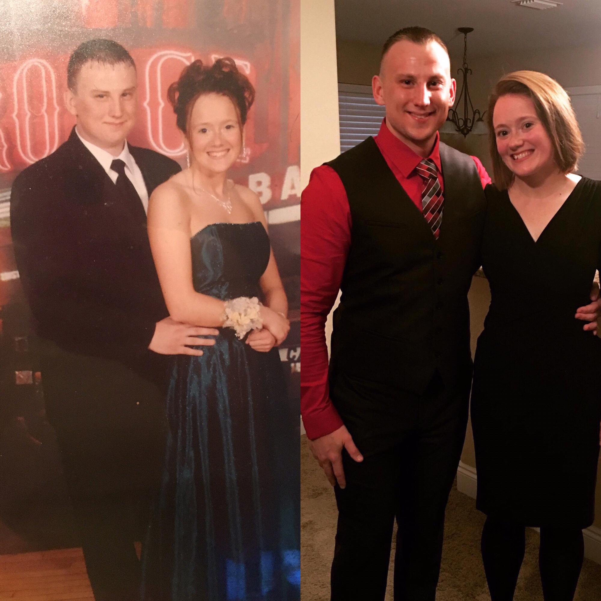 Senior Prom 2005 and the Hurlburt Field Christmas Party 2016