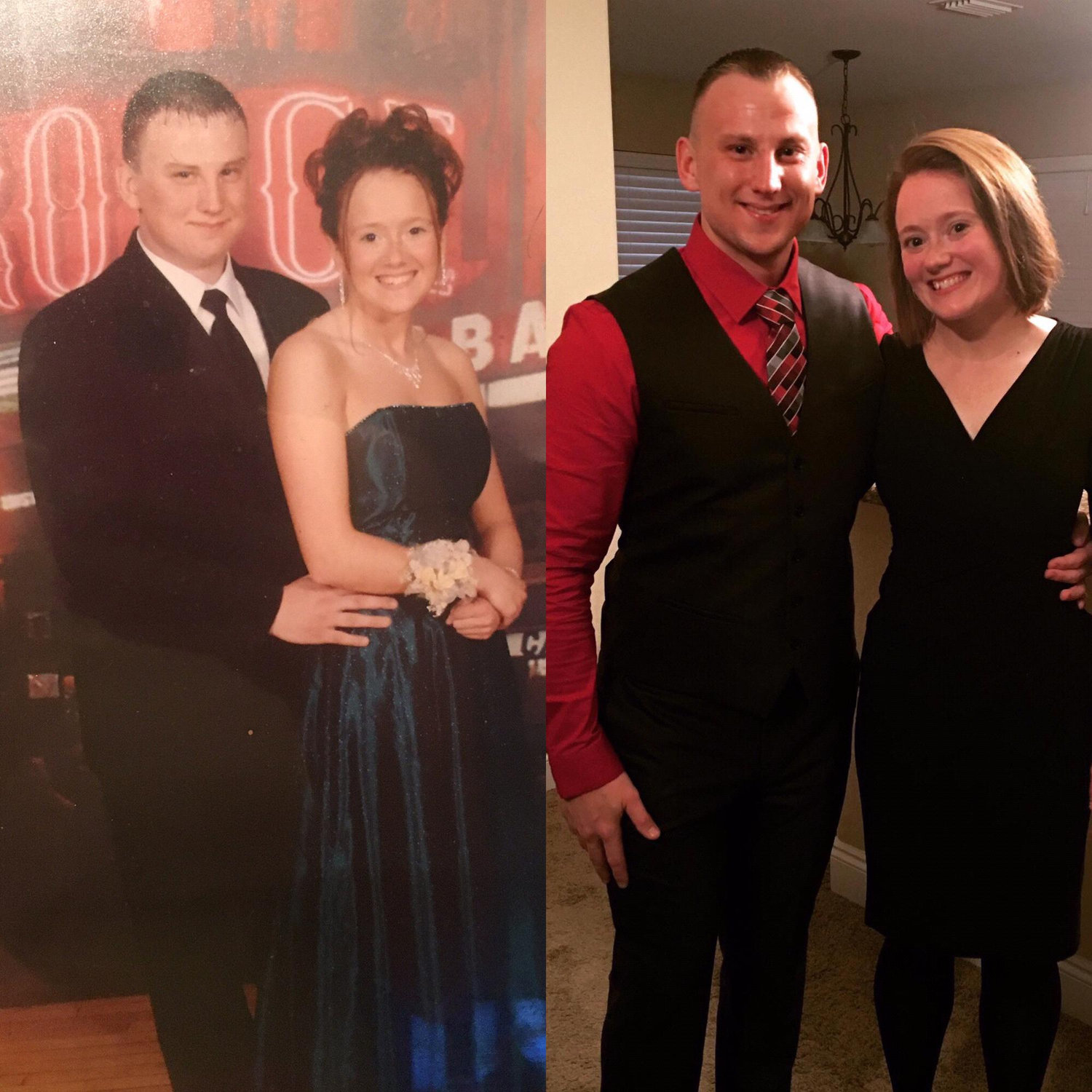 Senior Prom 2005 and the Hurlburt Field Christmas Party 2016