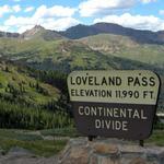 Scenic Drive Over Loveland Pass