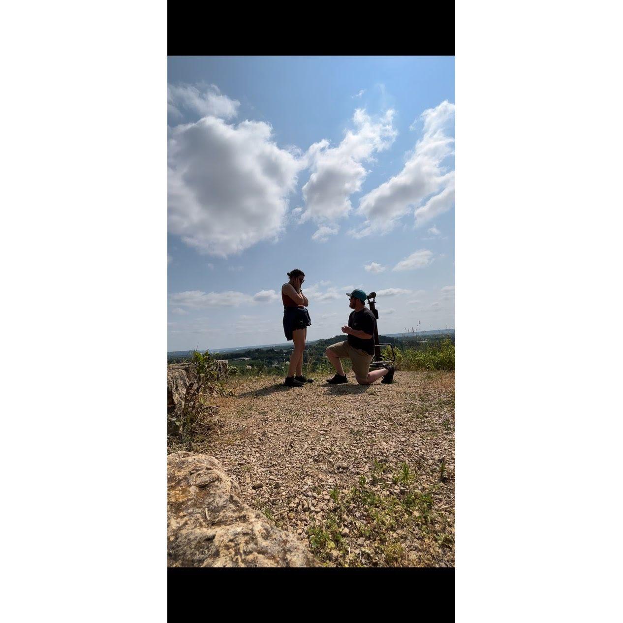 The day I said "YES!!!"