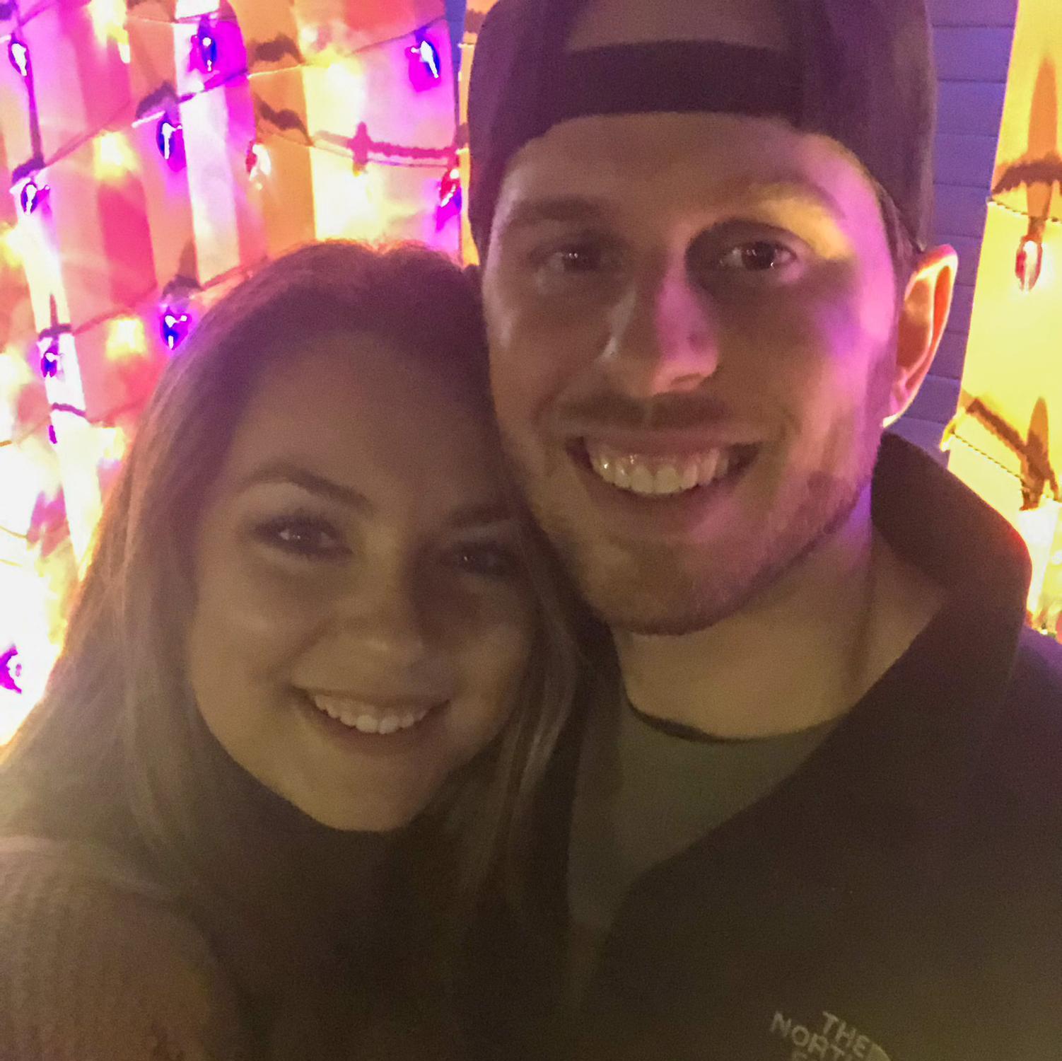 11/27/2021 Feeling the Christmas spirit at this night out in Sparkman's Wharf.