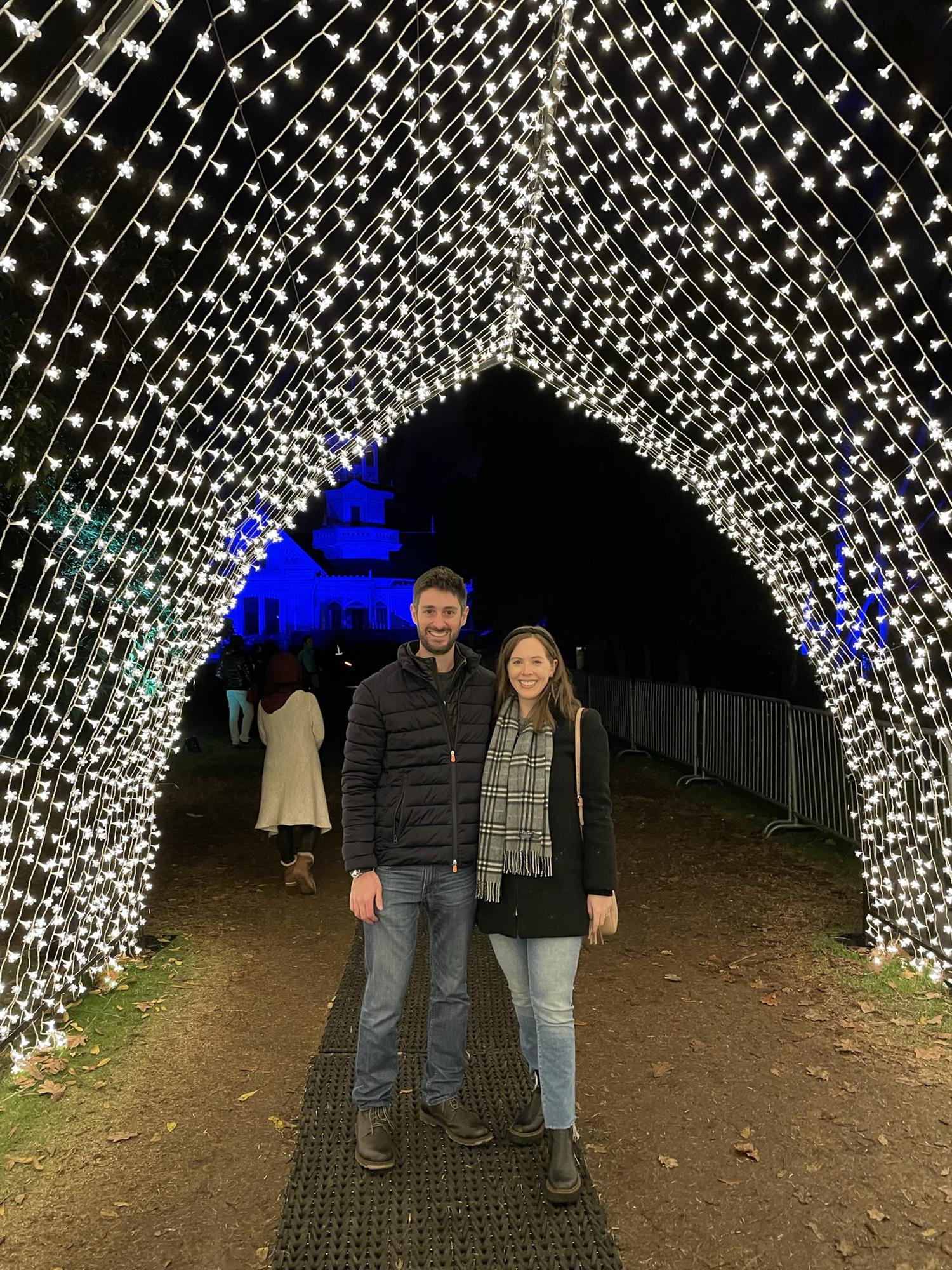 The Arboretum during holiday time.