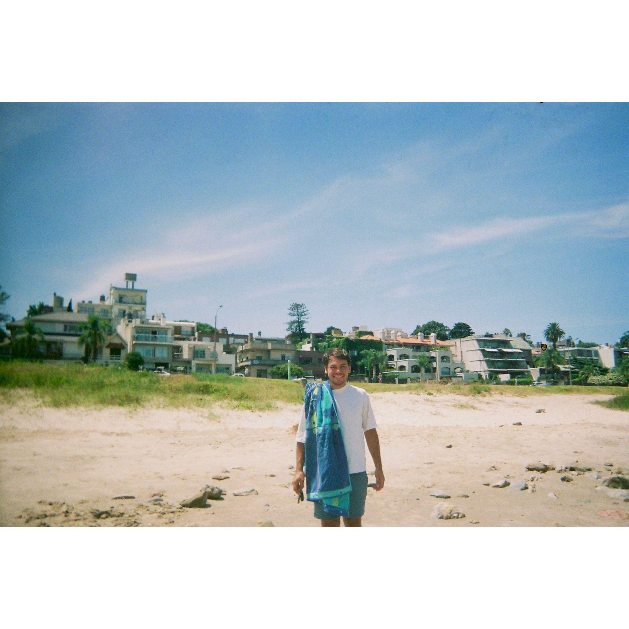 A summer's day at my favourite beach in Montevideo
