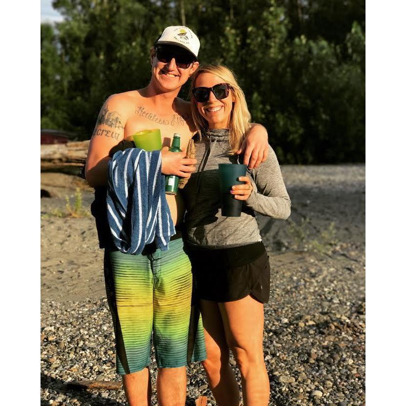River camping in Acme, WA 2017