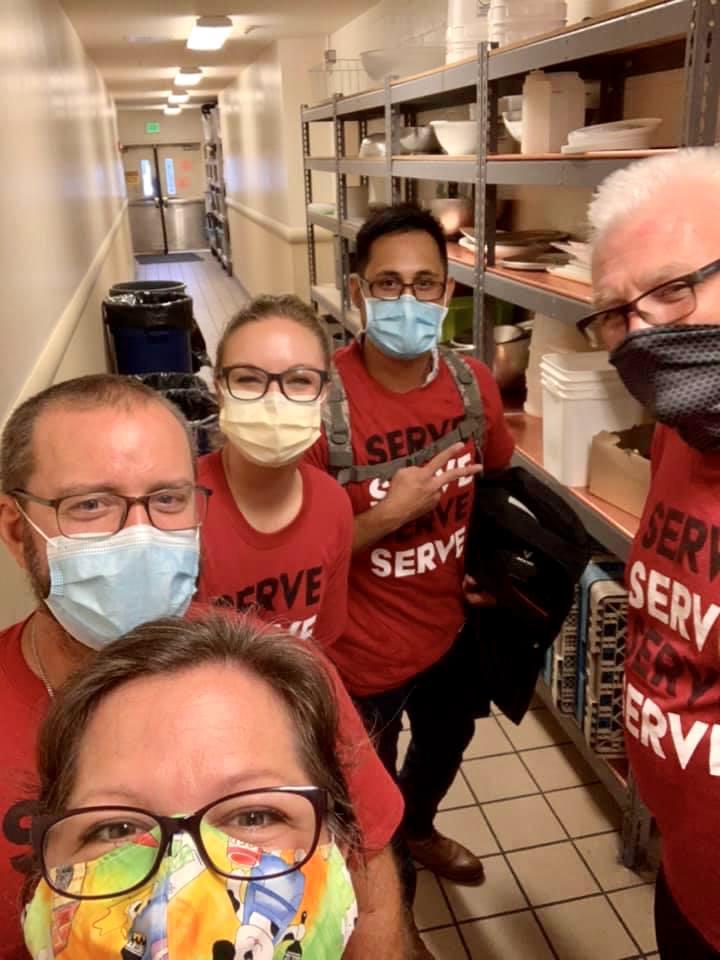 Taken on our first date! We chose to serve at the Sunday Breakfast mission (featuring the Sapp’s!)