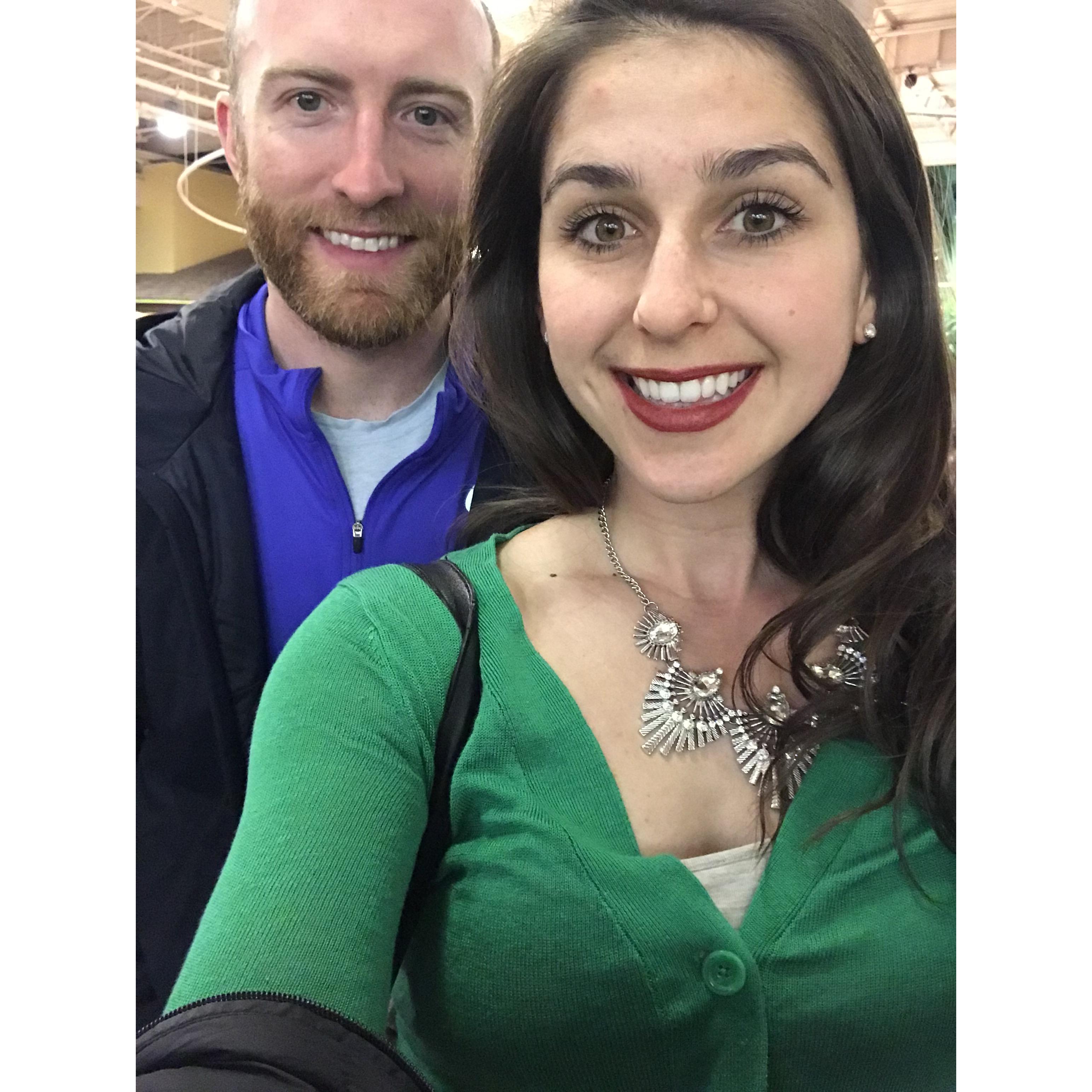 Our 3rd Anniversary in Hershey, PA, March 2019!
