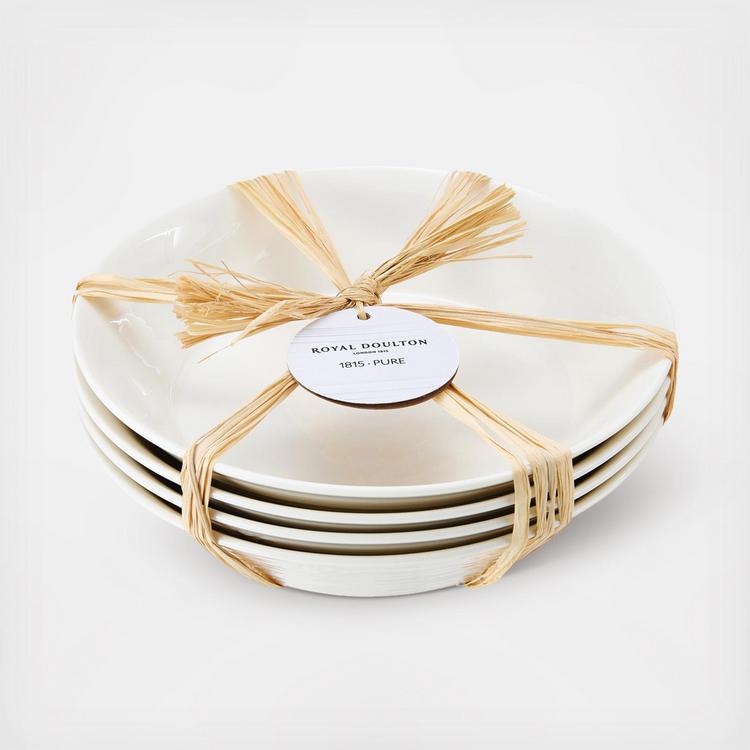 ROYAL DOULTON - 1815 - Pastabord 22cm set/4 Bright