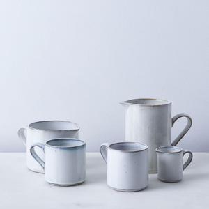 Tin Glazed Ceramic Kitchen Collection - Low Pitcher