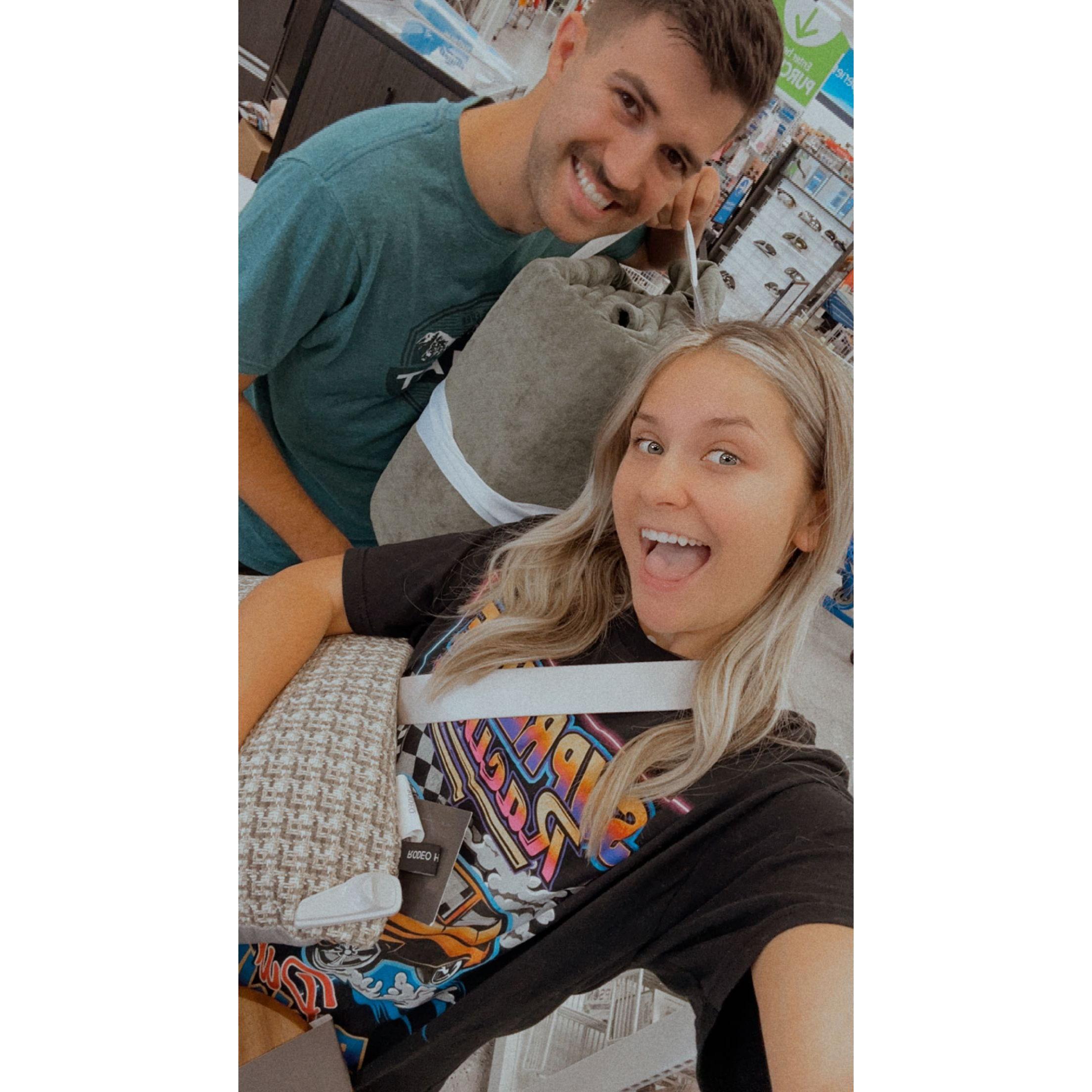 Buying items for our home!