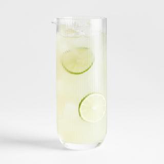 Symphony Fluted Glass Pitcher