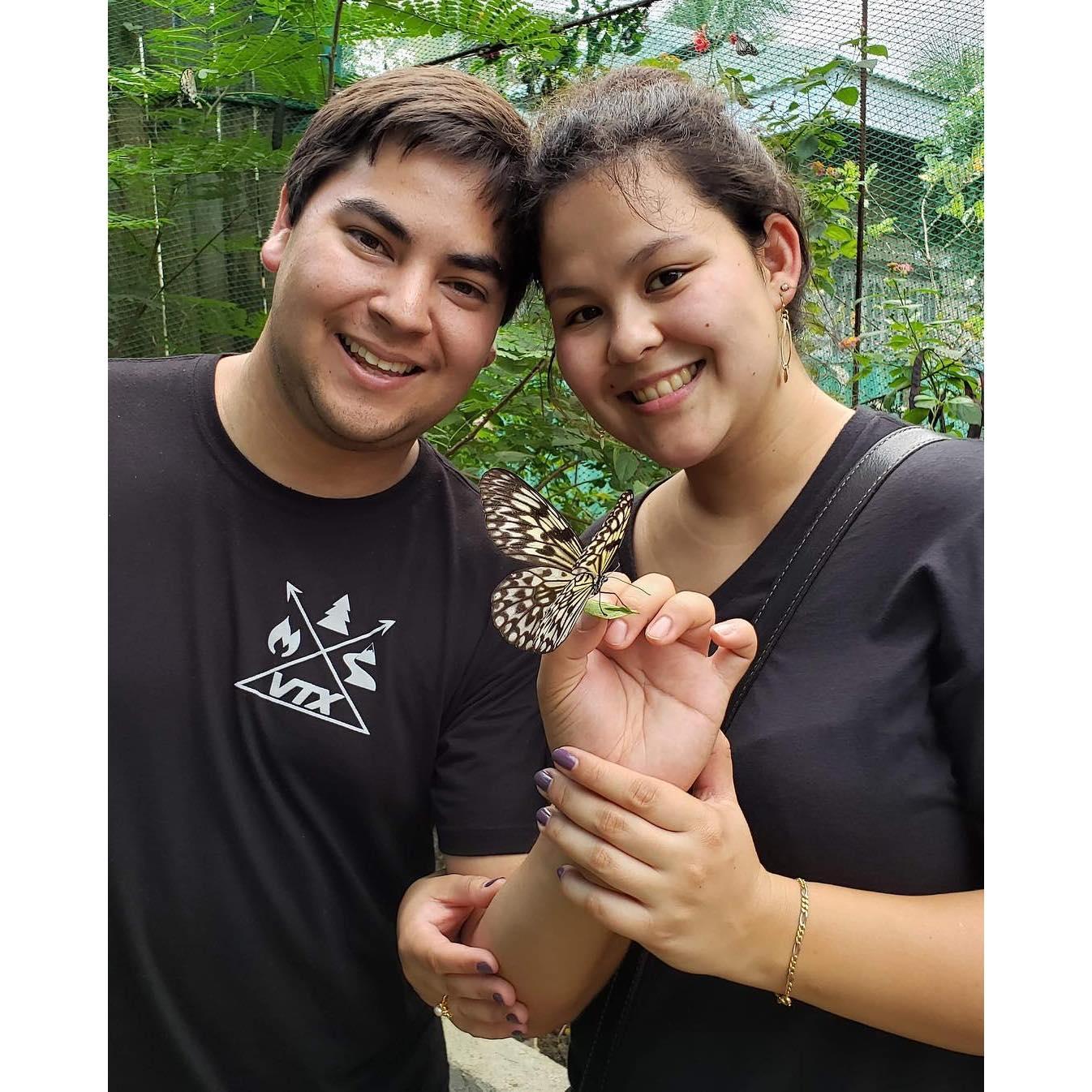 Our first visit together in the Philippines