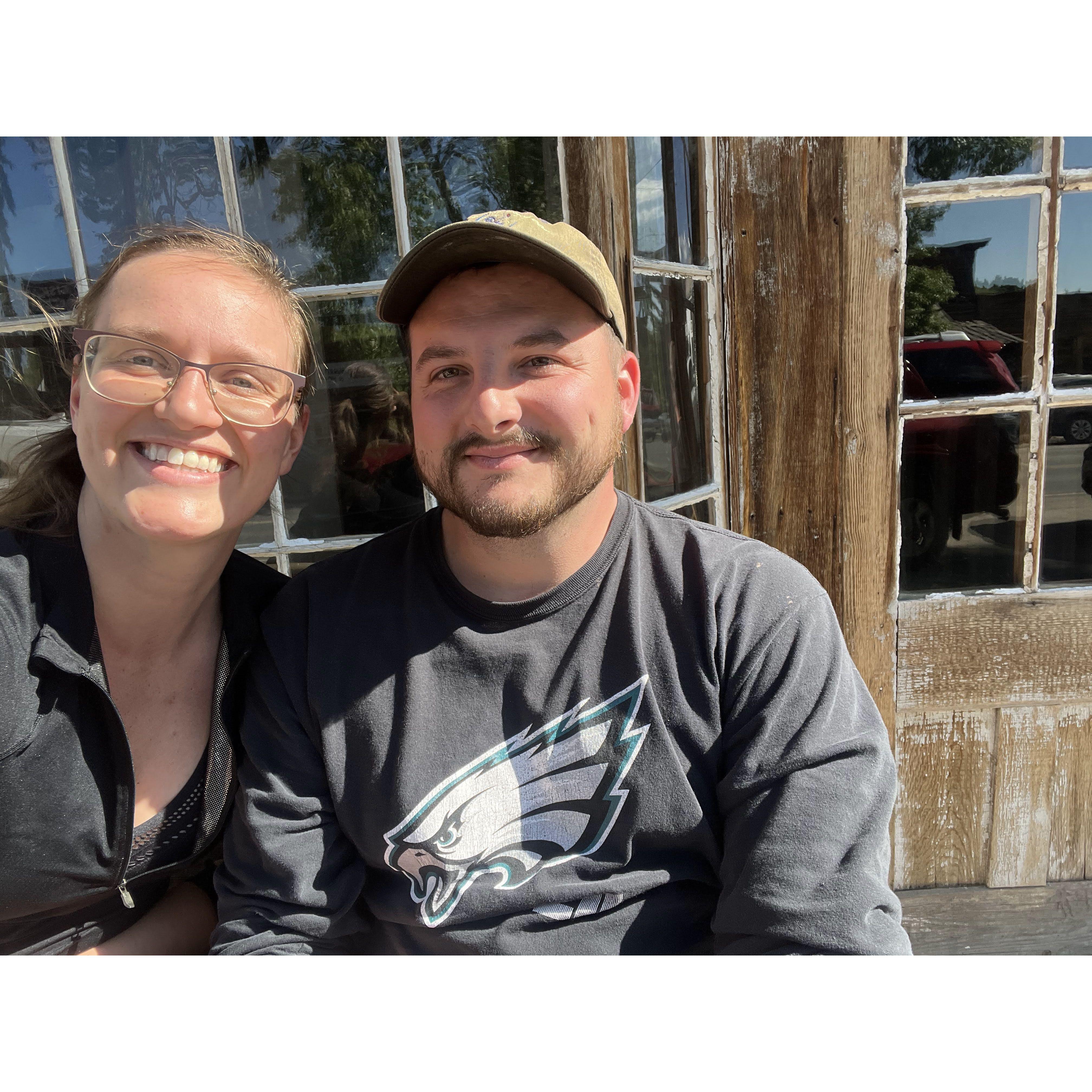 Origin of "The Pig Song" - Bale of Hay Saloon. Virginia City, MT.
