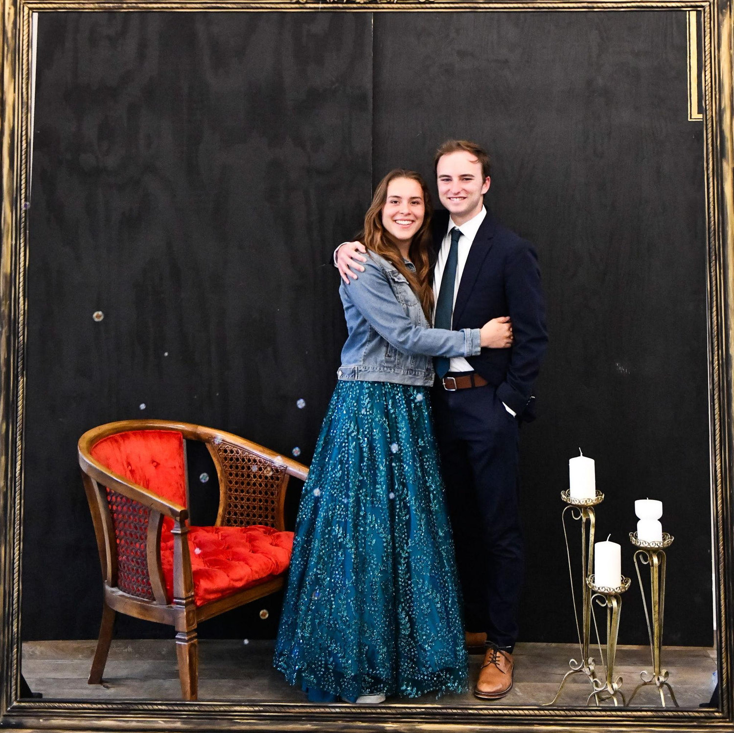 A *portrait* at the RUF spring formal 2026. The theme was "A Night at the Museum"