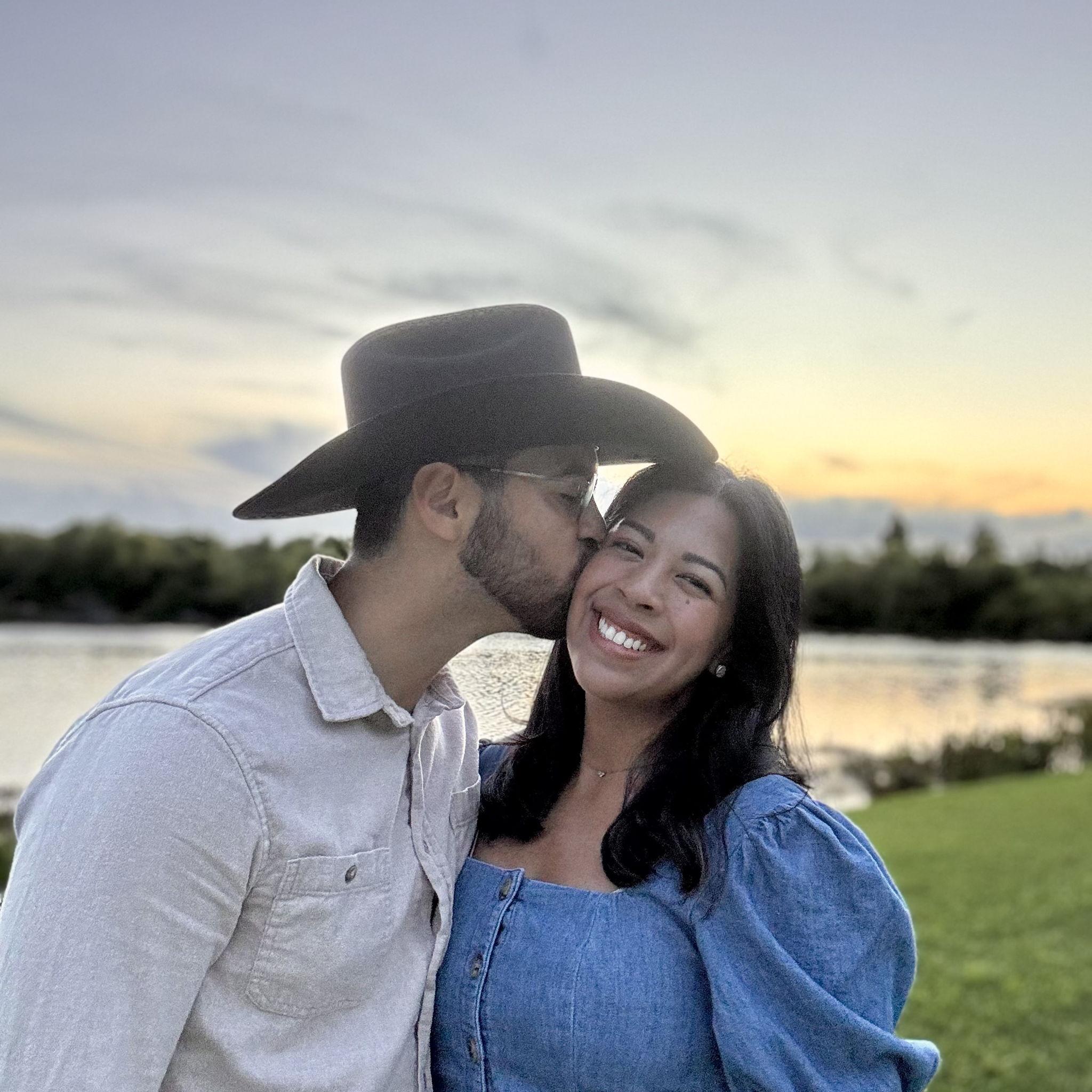Who knew he would be my cowboy?!