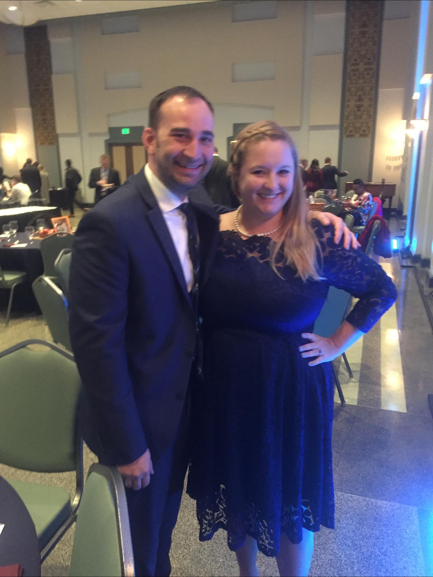 At our friends Megan and Austin’s wedding In 2018