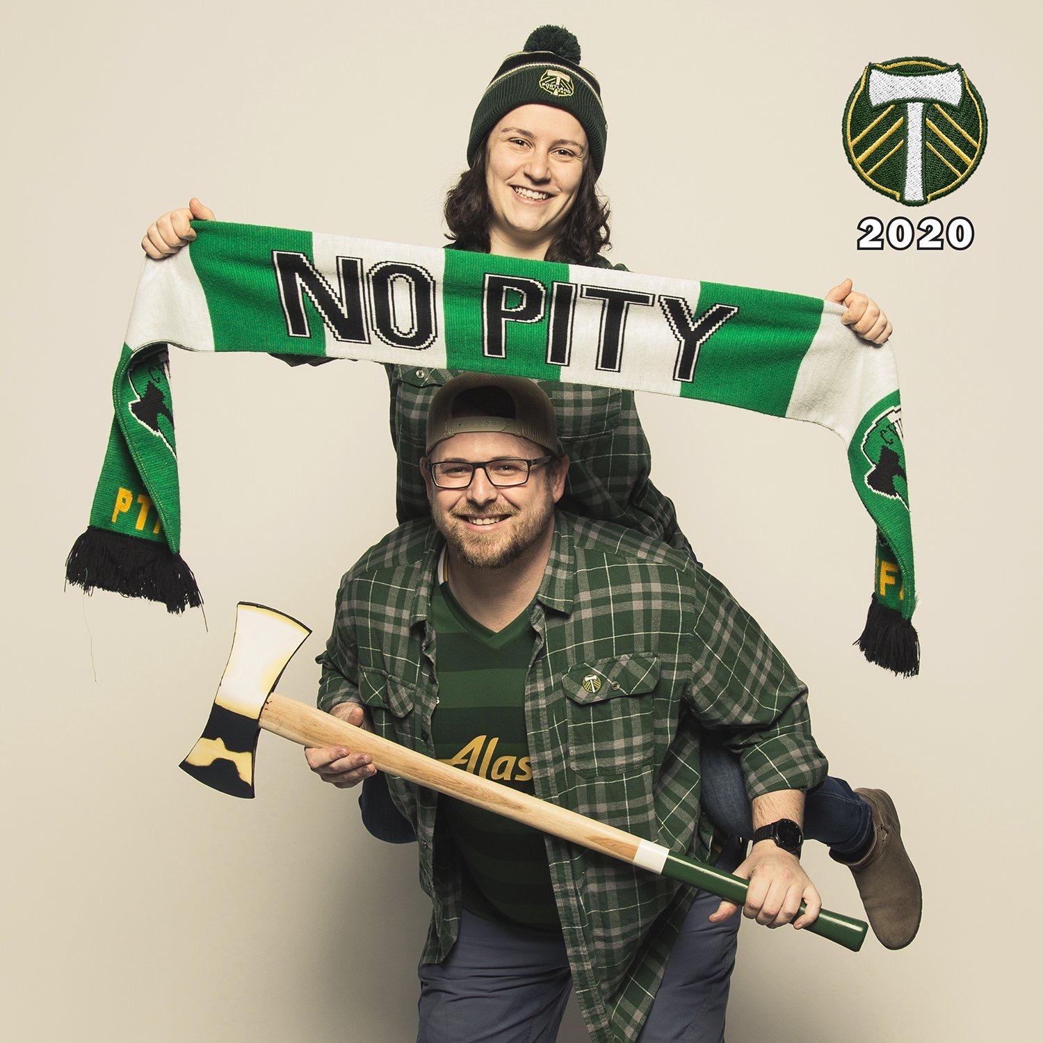 Emilie turned John into a Timbers fan. Did he really have a choice?