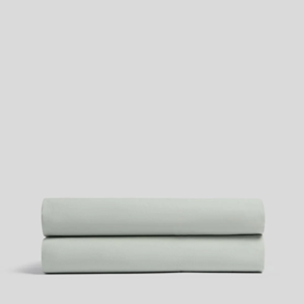 Percale Fitted Sheet (Sage) - Queen / Sage