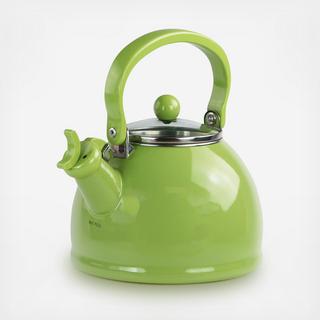 Whistling Enamel Tea Kettle