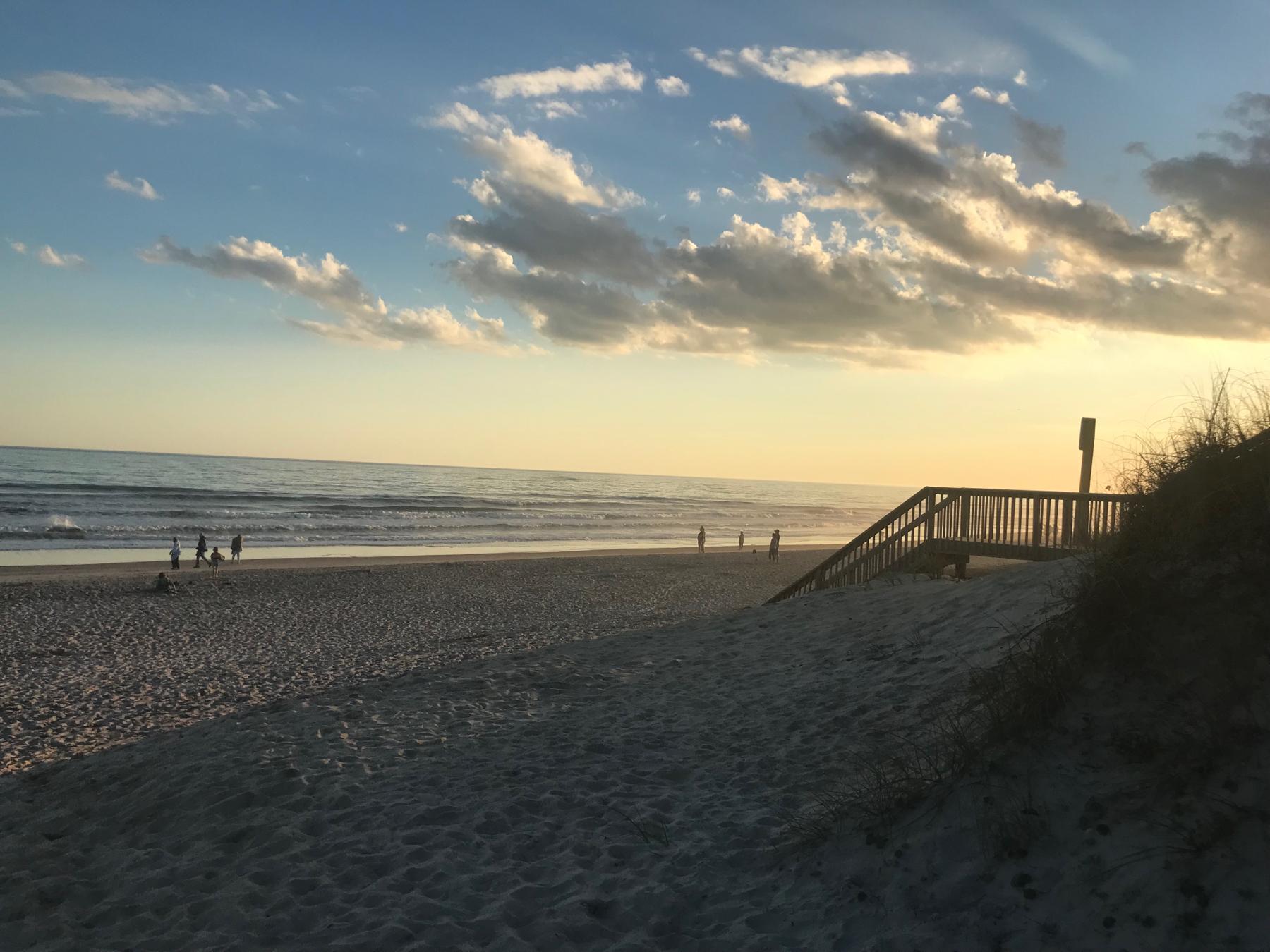 Top sail beach, NC, proposal site.
