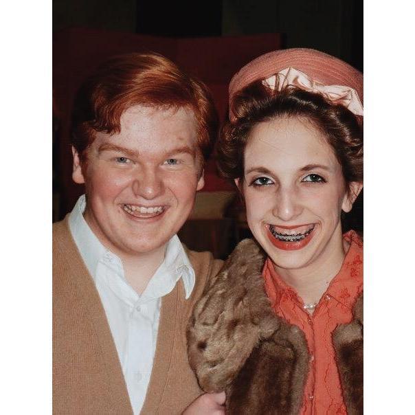 Here's Alli with her best friend Travis in sophomore year of high school. What babes.