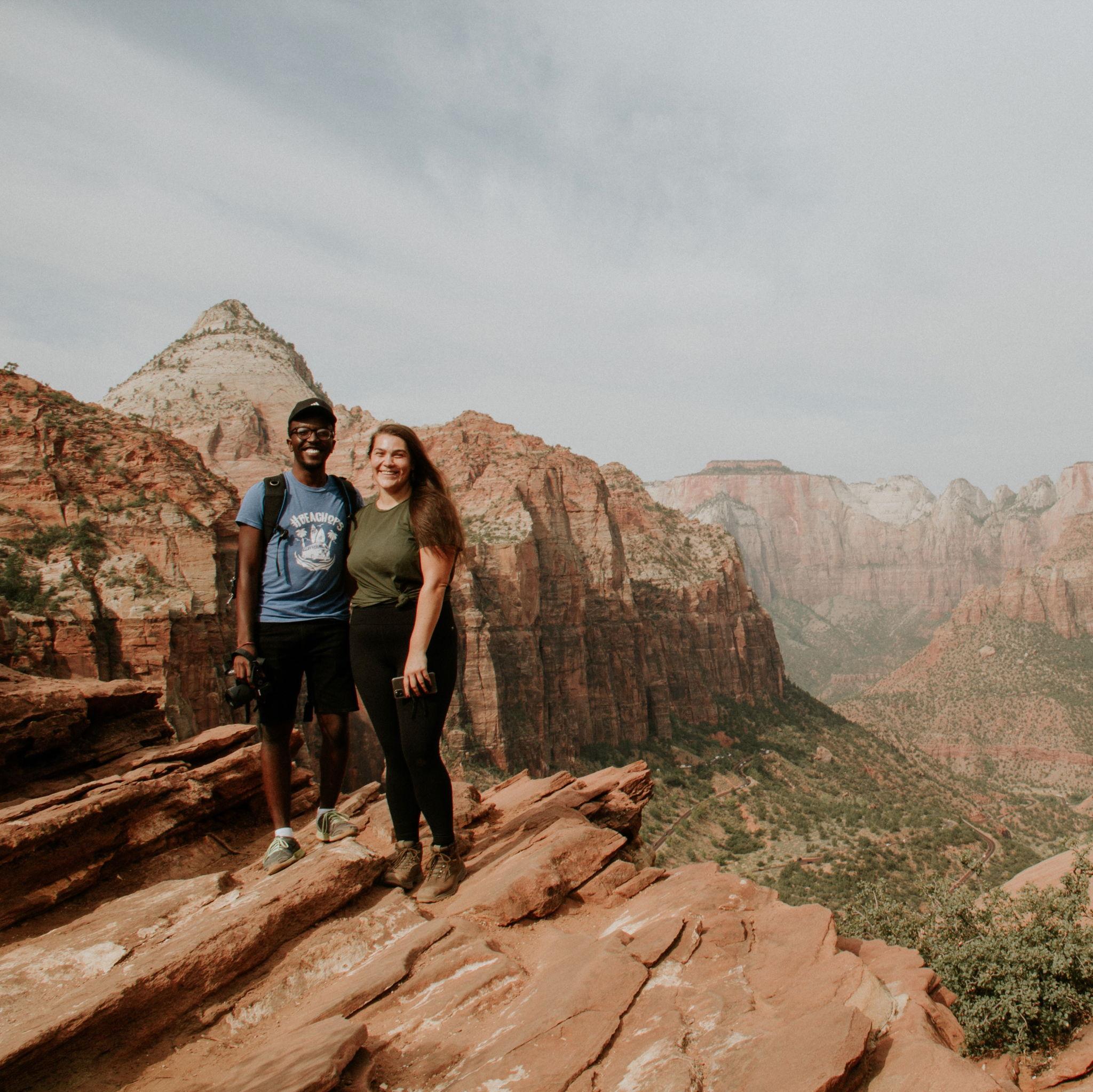 Zion National Park -- the road trip where we became "official"! Sep 2020