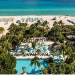 The Pool/Beach at the Palms hotel