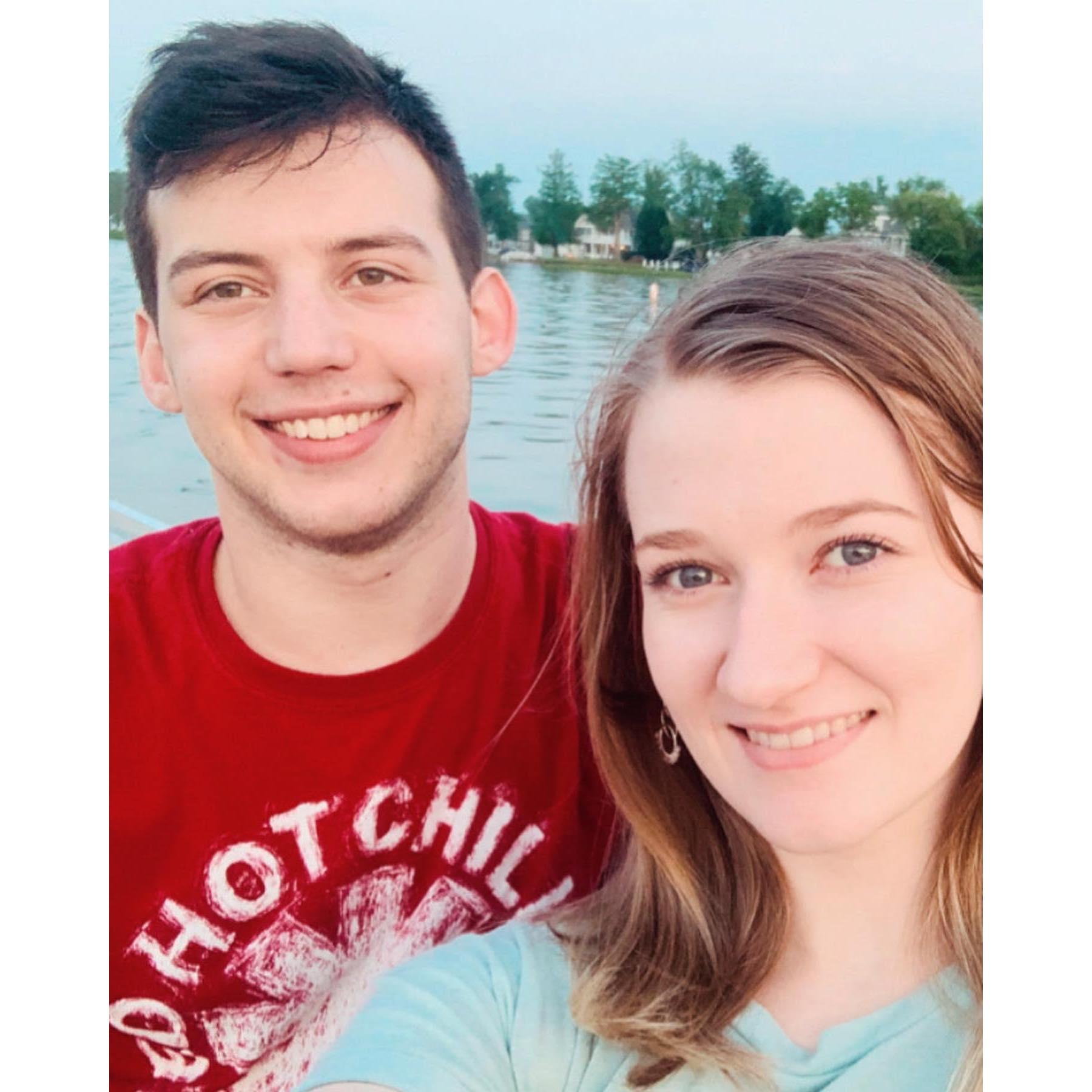 Fun Summers at Buckeye Lake with Zach's family!