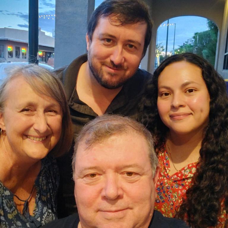 Dinner at Cornish Pasty with Ginny & Tony in Boulder City.