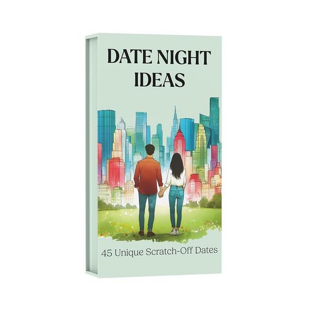 Love The City Date Night Ideas | 45 Scratch-Off Date Cards for Fun & Romantic Adventures | QR Code on Each Card for More Date Ideas and Tips for Couples, Wife, Husband, Boyfriend or Girlfriend