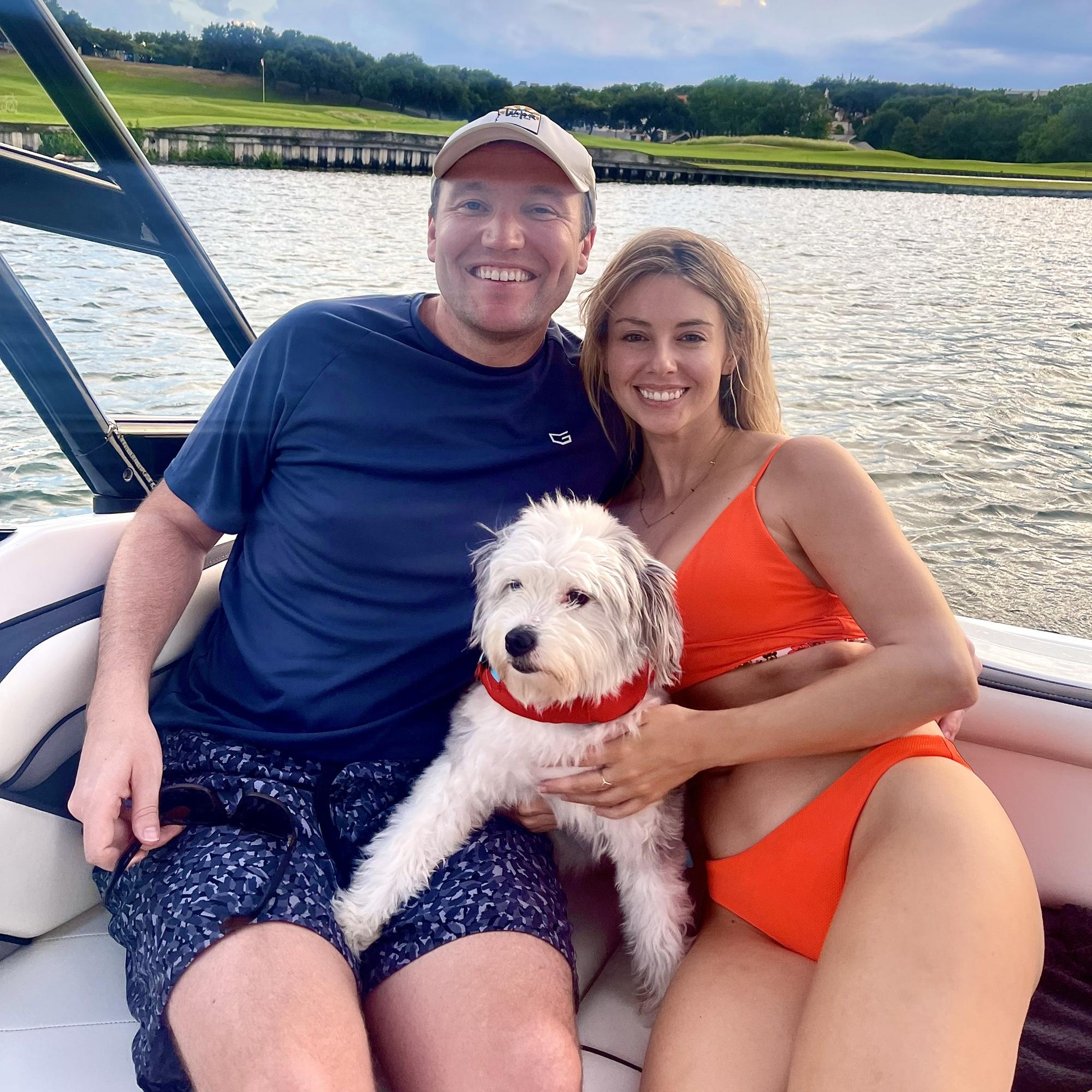 Hashbrown’s 1st boat ride