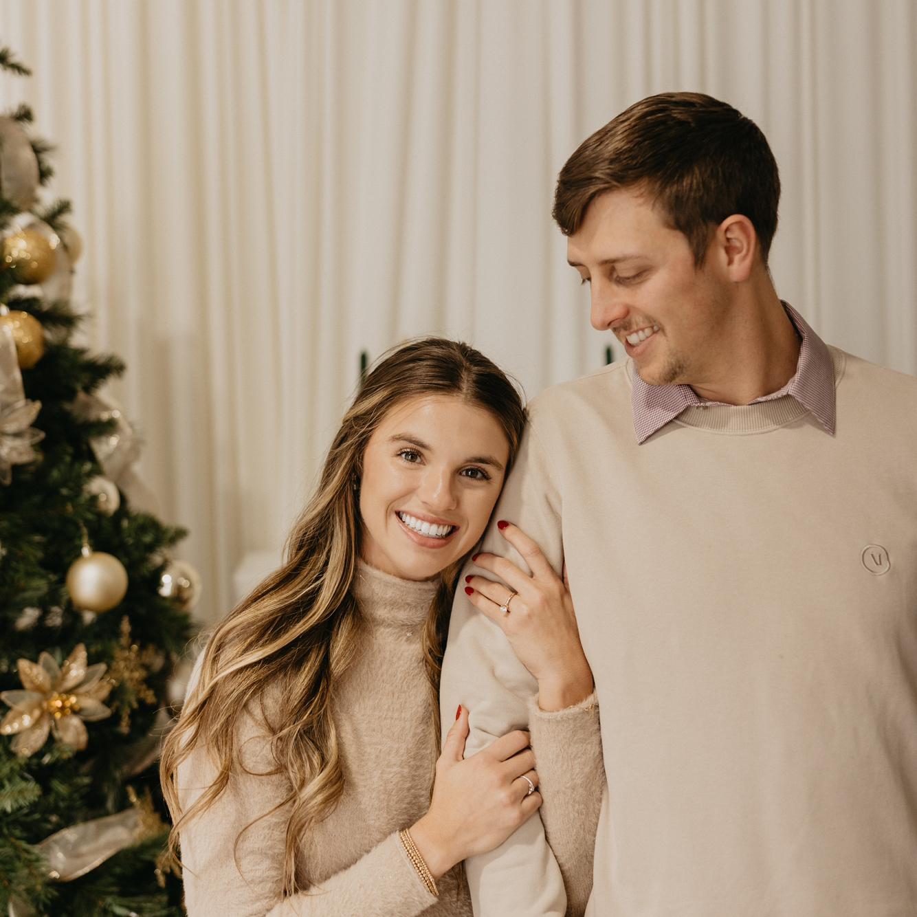 We spend our first holiday season as Fiancés!