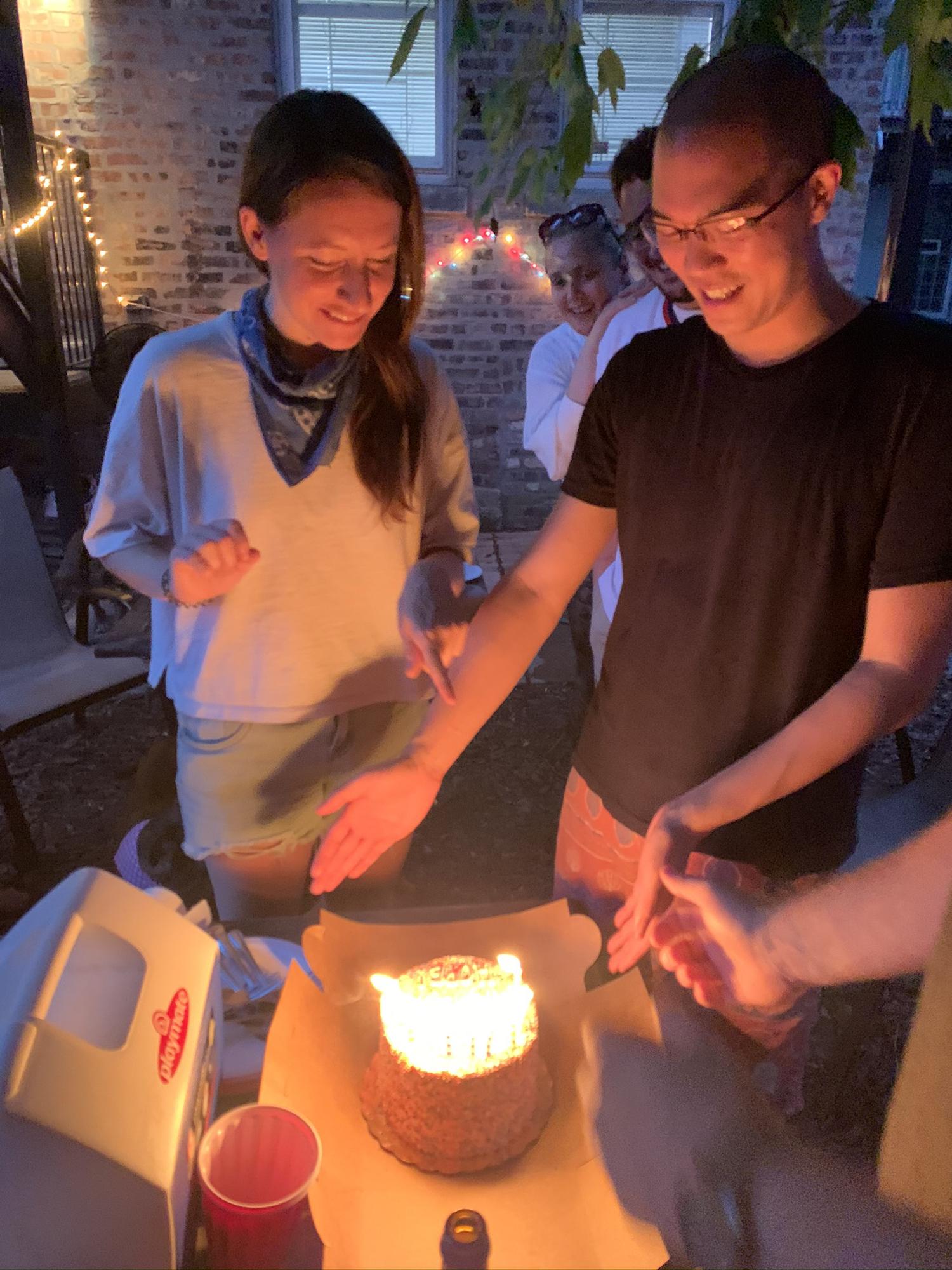 Backyard COVID birthday
