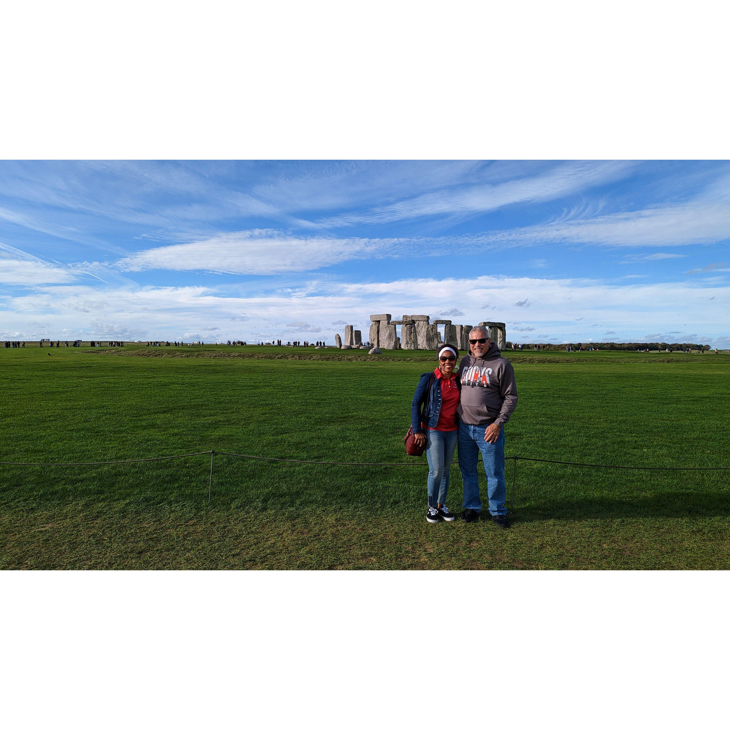 For once, it was nice to not be the oldest things in the picture. Haha Thank you, Stonehenge!