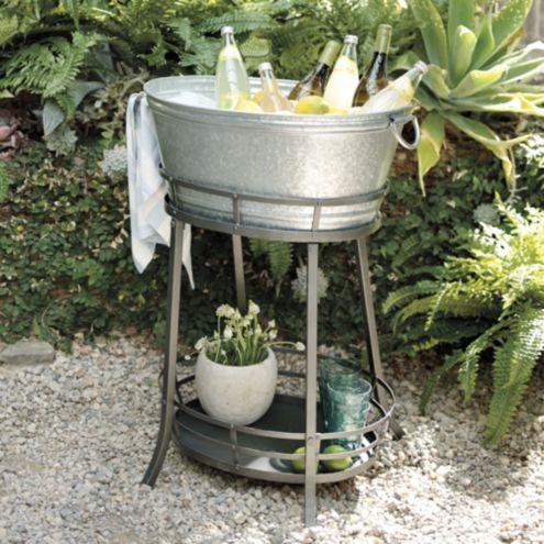 Hayden Beverage Tub with Stand